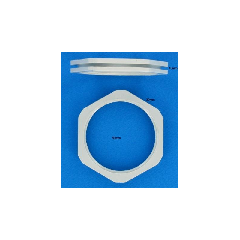 Image de l'écrou plat.