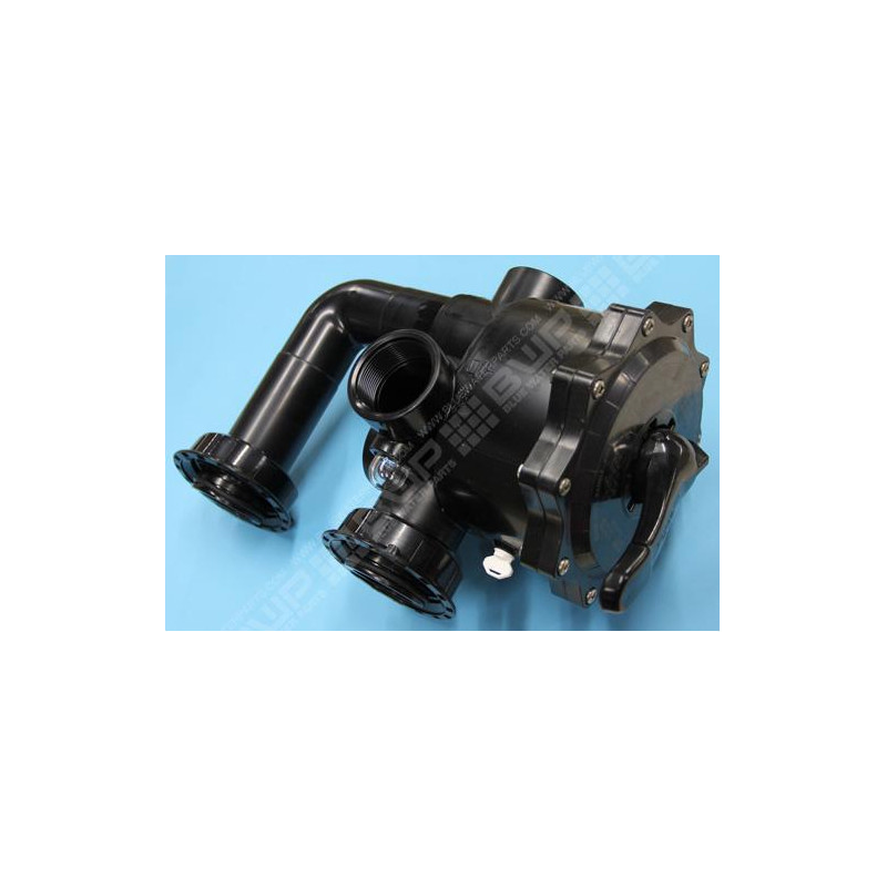 Vanne Side 2 6 voies blanche FSAB Triton et Quad avec connexion.