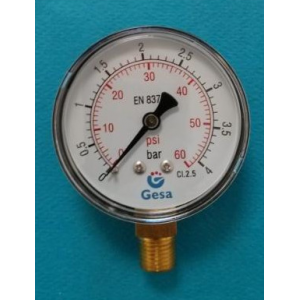 Image du manomètre.