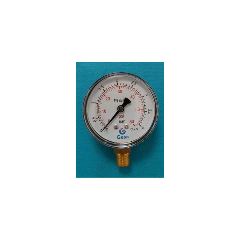 Image du manomètre.