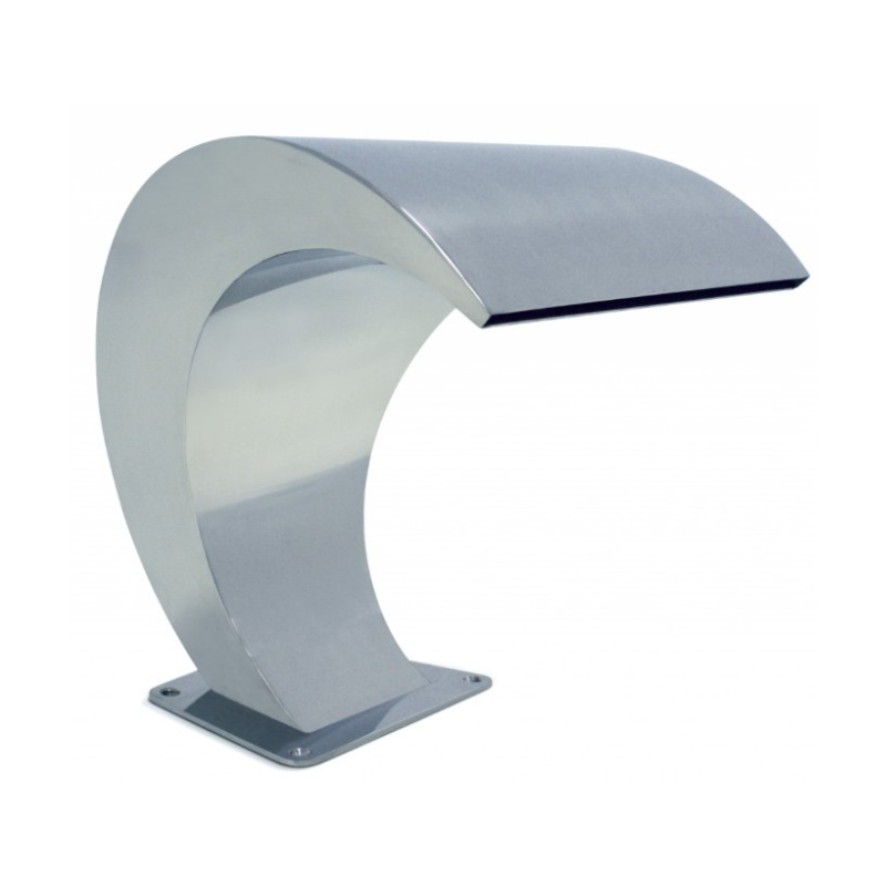 Image de la cascade décorative inox.