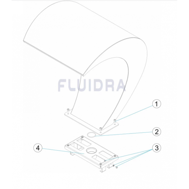Schéma de la cascade avec ancrage gamme classic.
