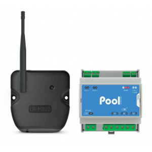 Image du kit e-Pool connect (horloge connectée + antenne relai).