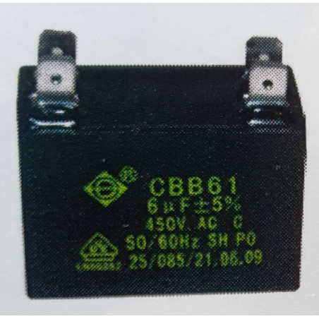 Image du condensateur ventilateur.
