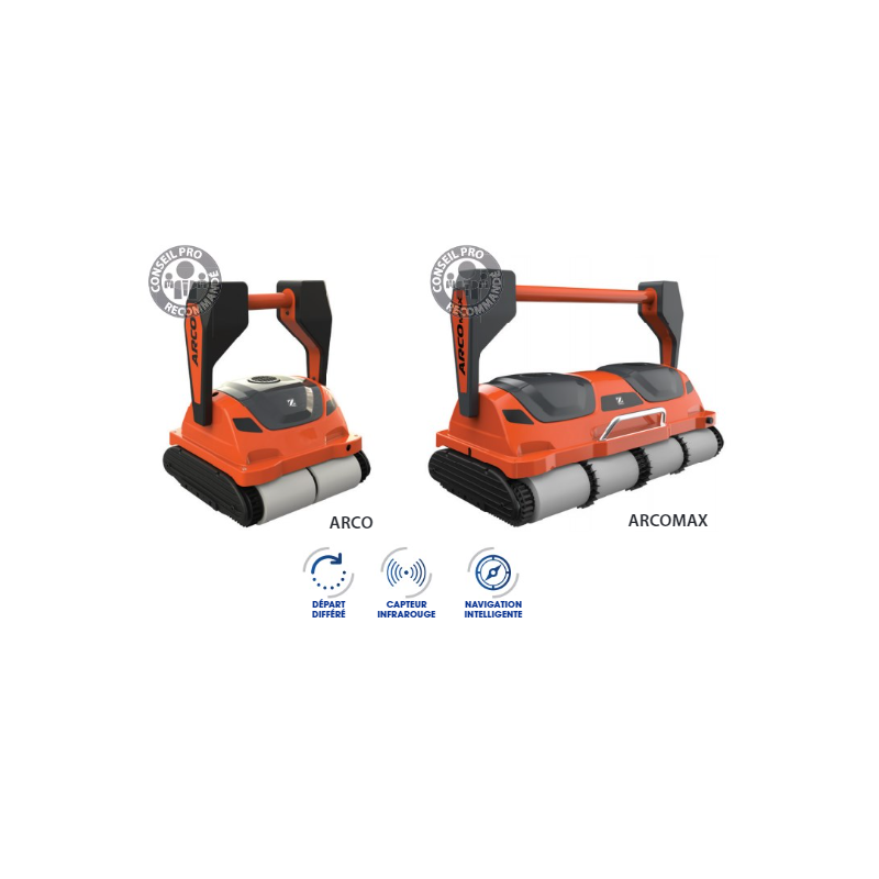 Robots électriques ARCO et ARCOMAX.