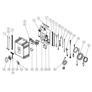 Schéma du POOLSQUAD® UV / AMPERO ≥ 2023, N°29 sur le schéma