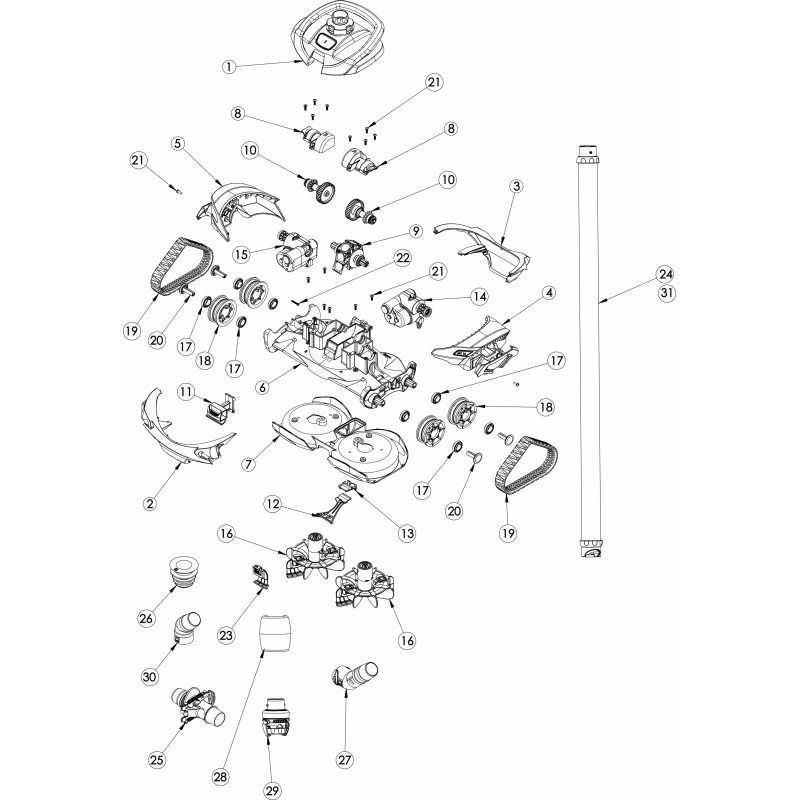Arbre D'entraînement (cardan) MEYLE 1004980610 - Côté Gauche Avant - Compatible VW Golf, Audi A3