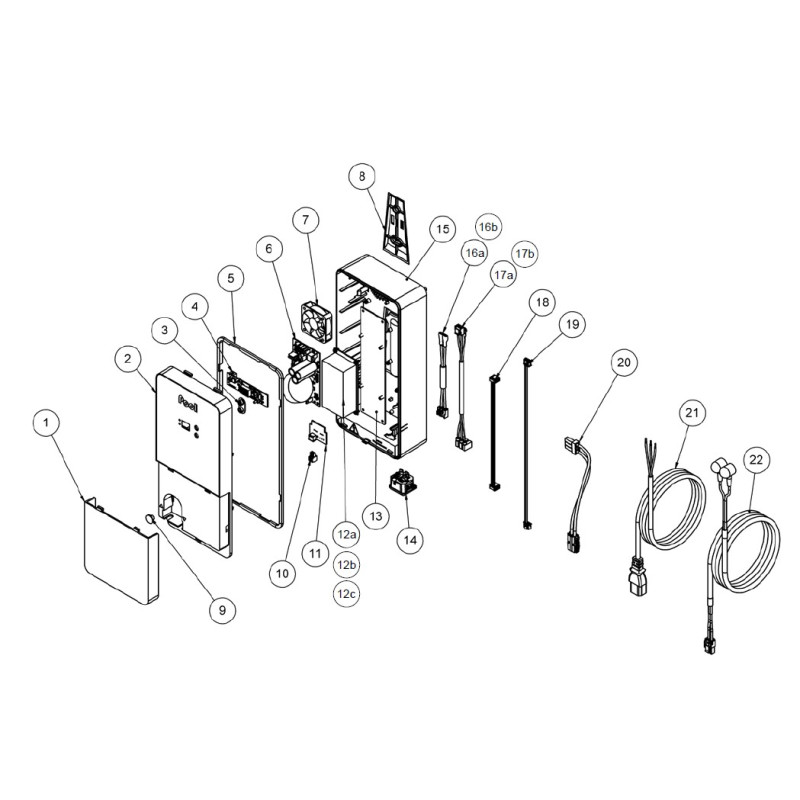 Schéma du MiniSalt. Numéro 13 sur le schéma