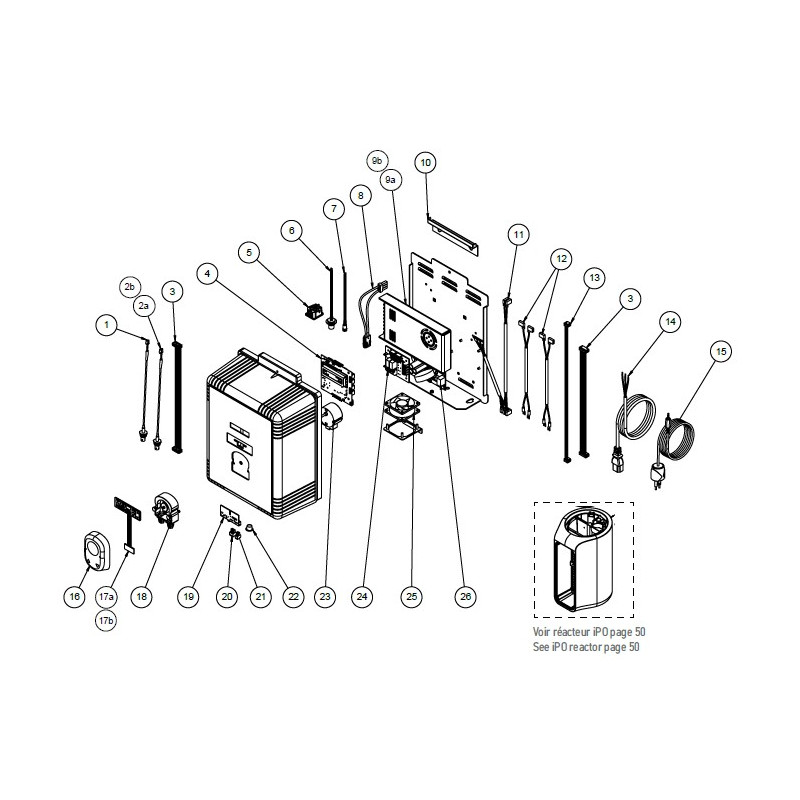 Schéma du POOLSQUAD IPO PRO AMPERO, N°9b sur le schéma