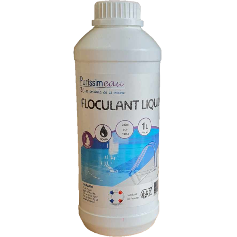 Image du floculant liquide au format 1L.