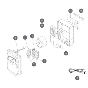 Shéma détaillé électrolyseur Minisalt 30 / 50 /70
