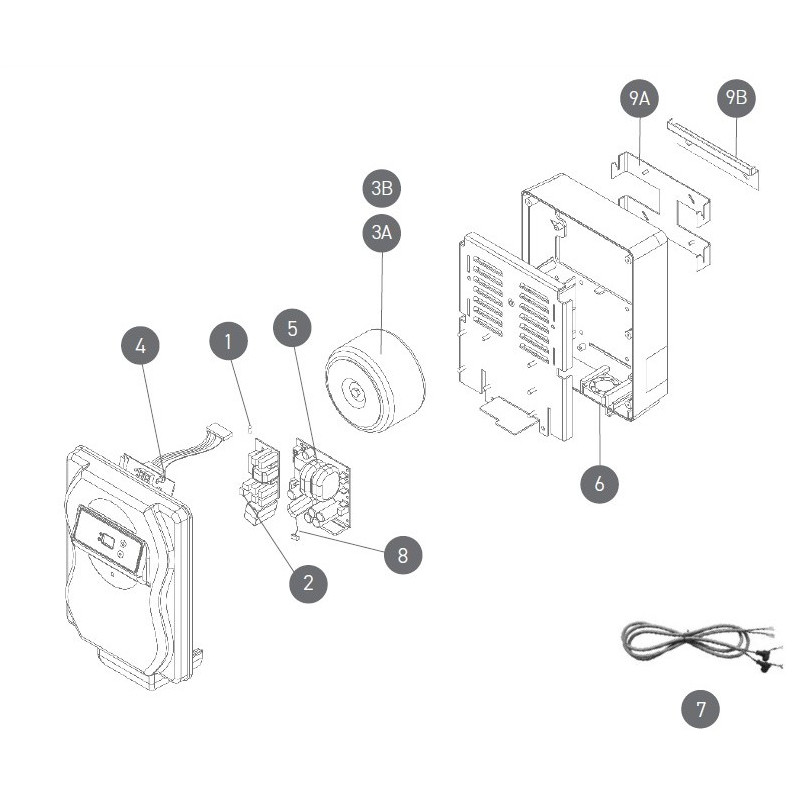 Shéma détaillé électrolyseur Minisalt 30 / 50 /70