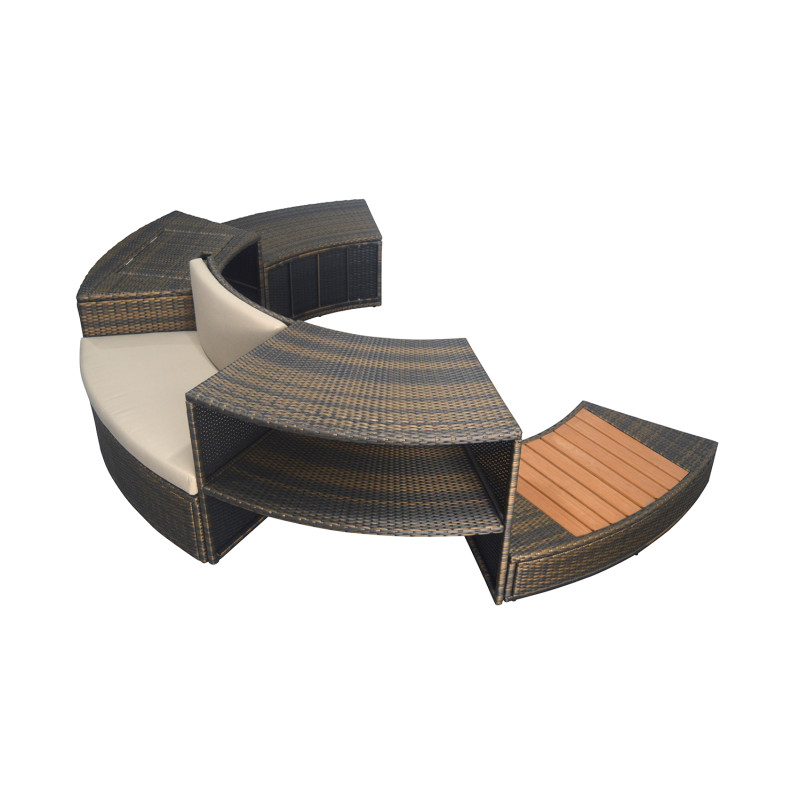 Image mobilier spa semi-rigide Vita 4 places Netspa