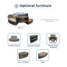 image détaillé mobilier spa Vita Netspa image détaillé mobilier spa Vita Netspa
