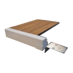 Support équerre poutre volet immergé SOFATEC