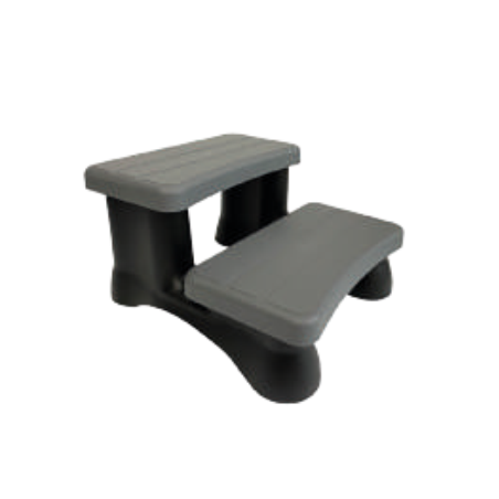 Escalier PVC court pour spa MLSPA