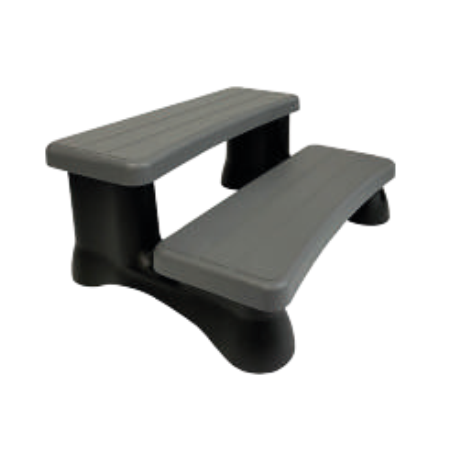 Escalier PVC long pour spa MLSPA