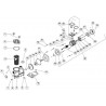 Schéma éclaté de la pompe de filtration New Europa. Le n°8 sur le schéma.