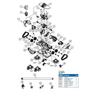 Vis M4X12 Tête Plate.