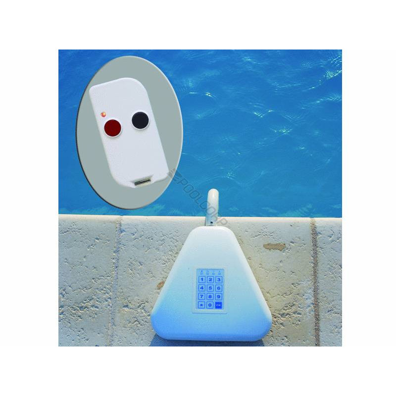 Aqualrm Plus installée sur une piscine