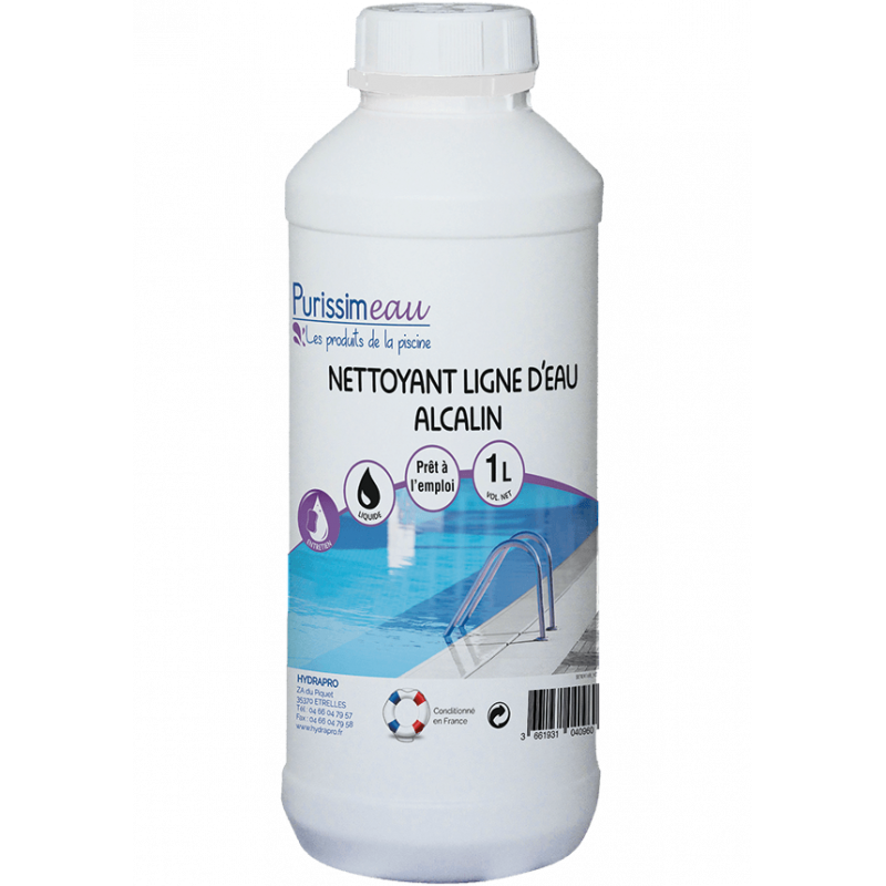 Image du nettoyant ligne d'eau alcalin 1L.